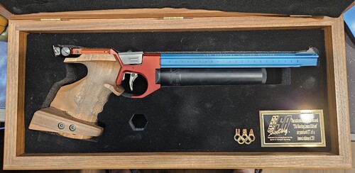 NEW 2001 Salt Lake Olympics Match LP1 air pistol
