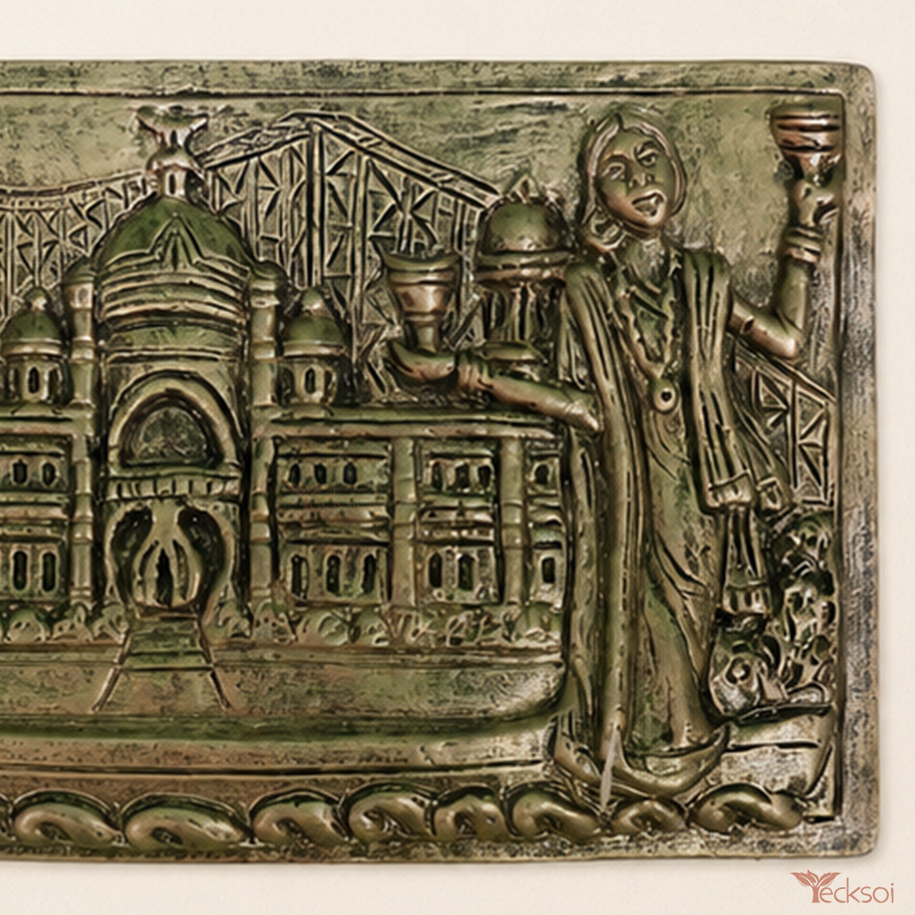 Tecksoi Bengal Heritage Terracotta Kolkata Art For Home Decor - Design Type: Folk Airt