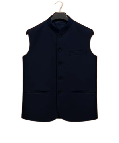 Black Men Nehru Jacket