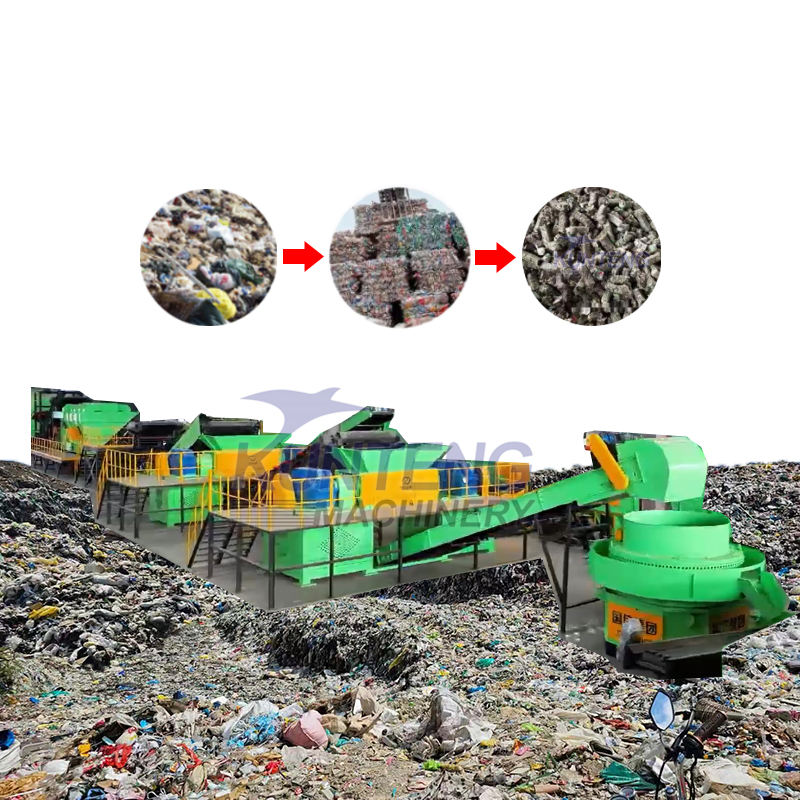 Commercial Waste Disposal Machine Waste Sorting Machine Pyrolysis Machine Waste Plastic To Fuel Plant Epc - Automatic Grade: Automatic