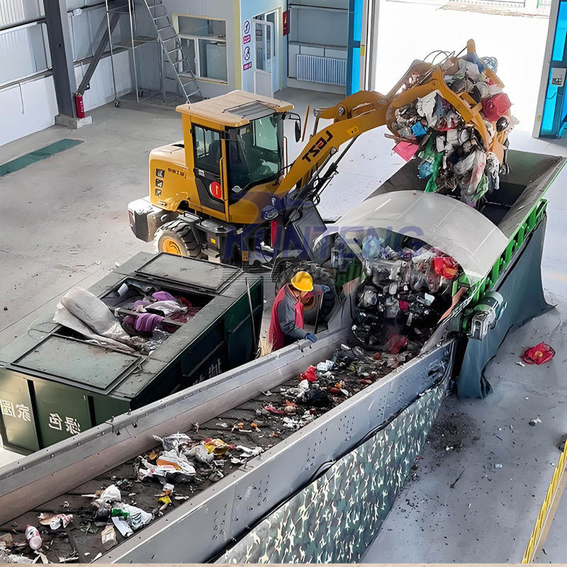 Factory Household Construction Waste Garbage Sorting Complete Production Line - Bag Size: Extra Large