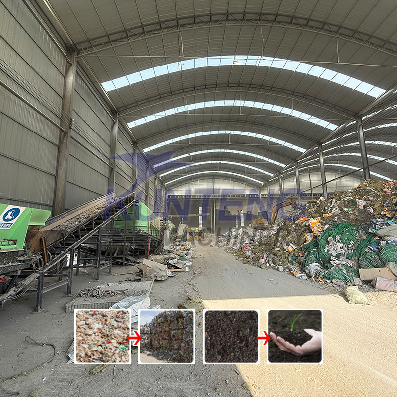 Full Set Organic Garbage Disposal Equipment Waste To Energy Plant Msw Waste Sorting Machine Epc - Bag Size: Extra Large
