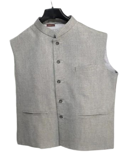 Grey Men Nehru Jacket