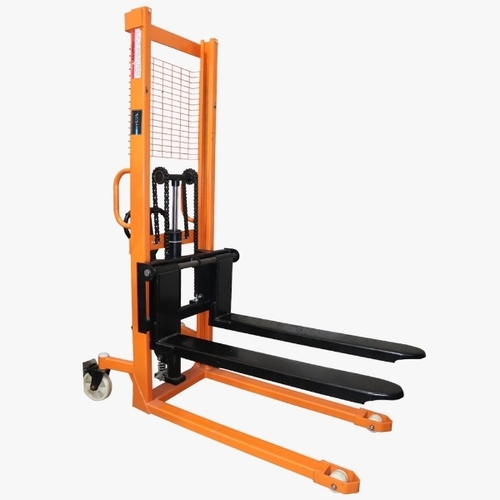 Mild Steel Manual Hydraulic Stacker