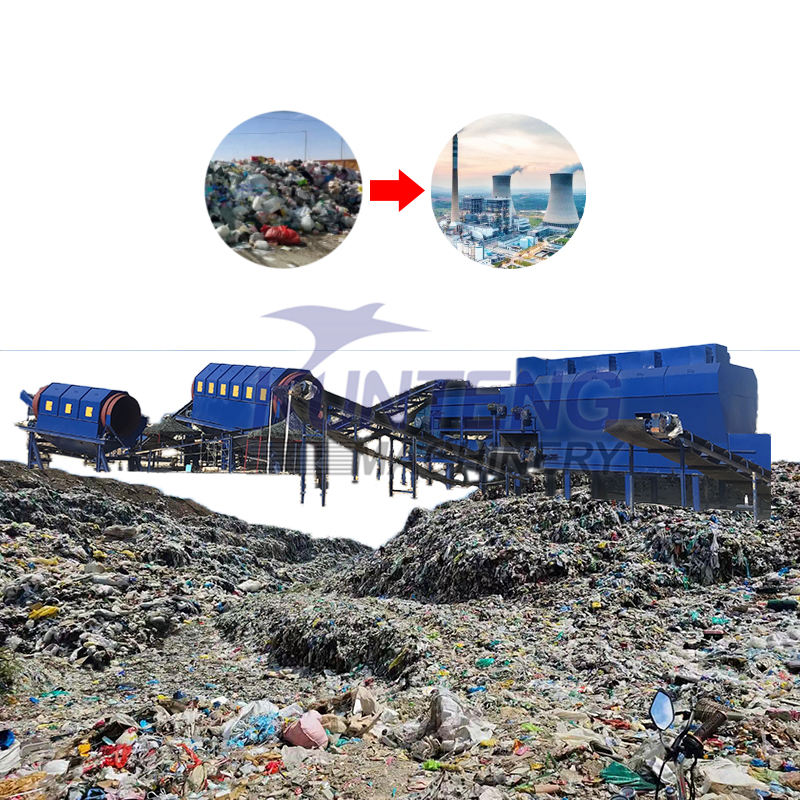 Municipal Waste Management System Waste Sorting Hub Equipment Waste To Electricity Power Plants Epc - Automatic Grade: Automatic