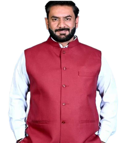 Plain Men Nehru Jacket