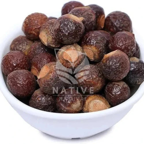 Reetha Dried Fruit Whole - Brown, 25 kg, Max 8% Moisture | Cosmetic Grade, Organic In Conversion, Additive-Free, Multi-Use