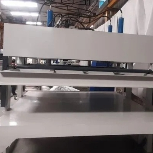 Semi automatic mattress packing compressing machine