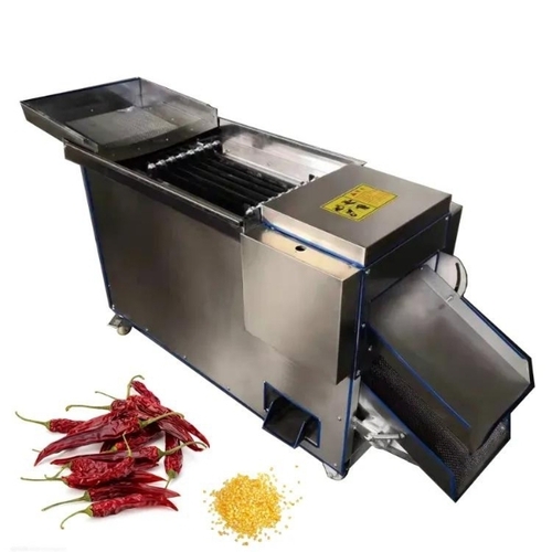 Automatic Chilli Stem Cutting Machine
