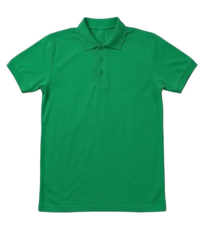 Green Cotton T Shirt