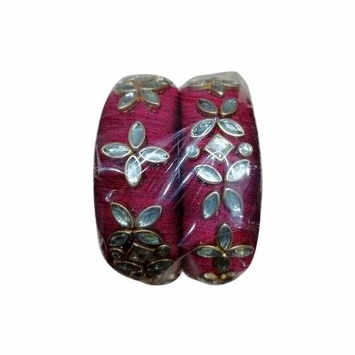 Kundan Thread Bangles