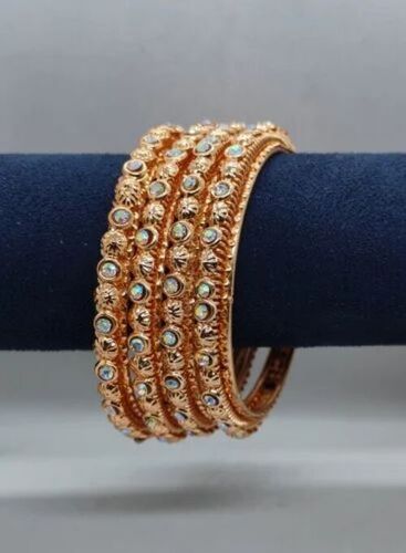 Leaf Antique Metal Bangles