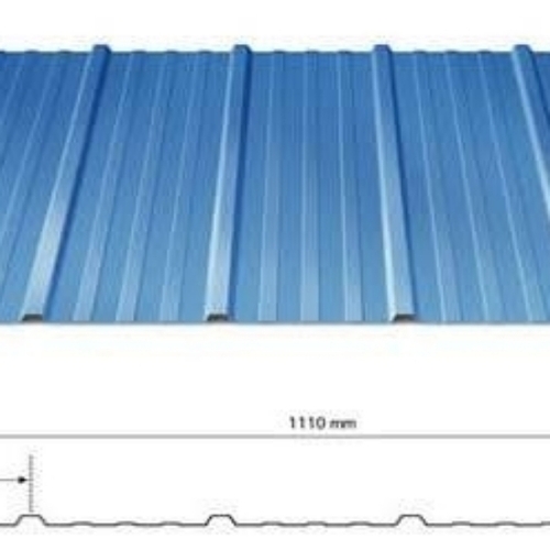 Metal Roofing Sheet - Color: Blue