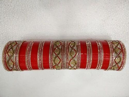 लाल Designer Suhag Chura