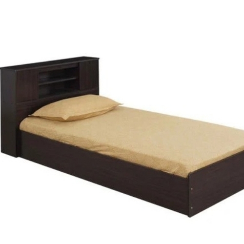 Single Wooden Bed