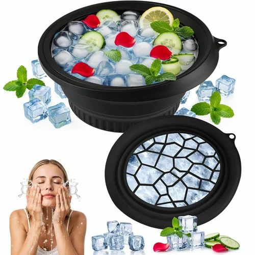 02 Silicone Face Ice Bowl
