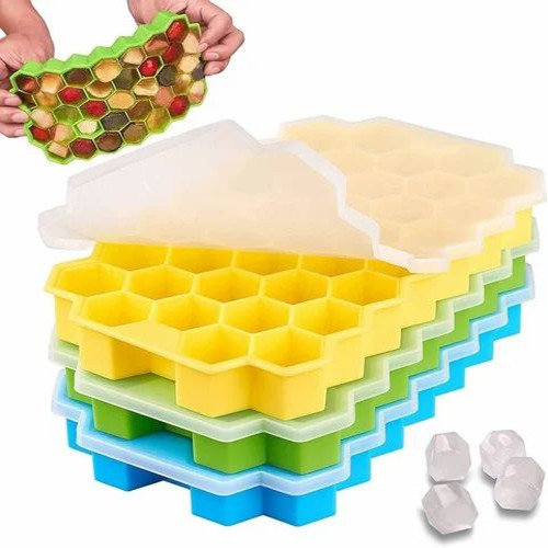 03 Silicone Rubber Ice Cube Tray