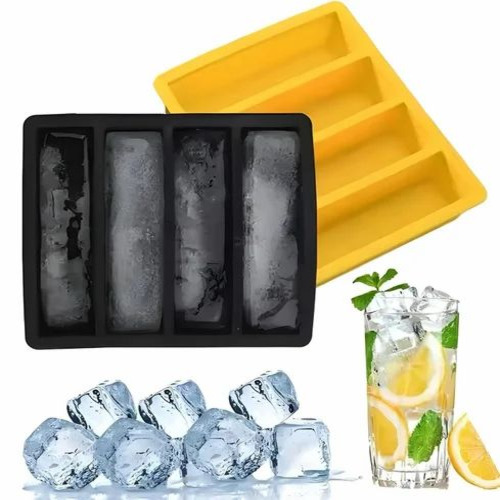 4 Cavity Big Ice Cube Tray