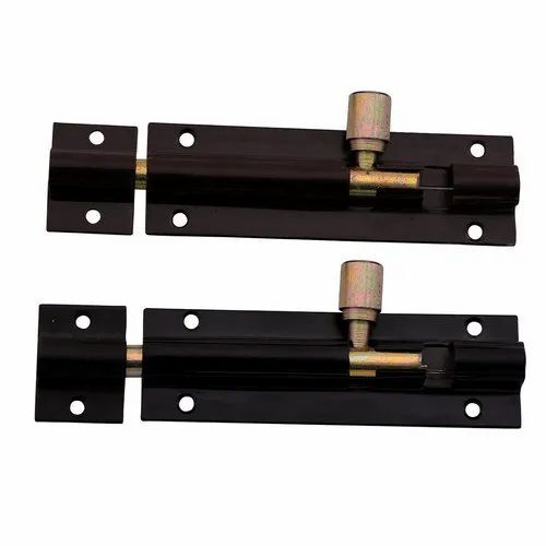 4 Inch Black Color Tower Bolt