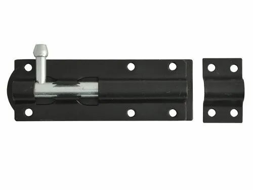 5 Inch Black Mild Steel Tower Bolt