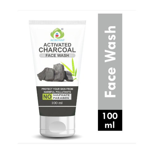 Agrosaf Activated Charcoal Face Wash