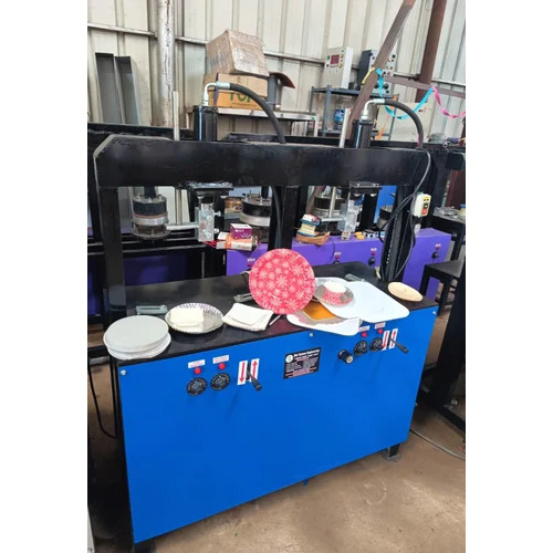 Automatic Double Die Paper Plate Making Machine