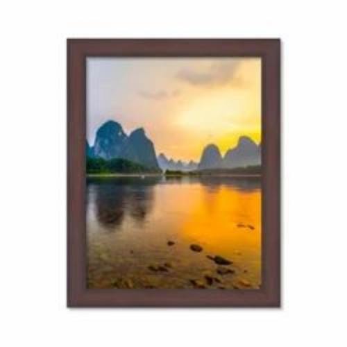 Brown Simple Photo Frame For Home Decor