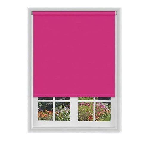 Dark Pink Roller Blinds