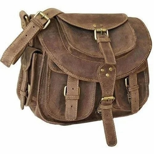 Leather Ladies Brown Bag