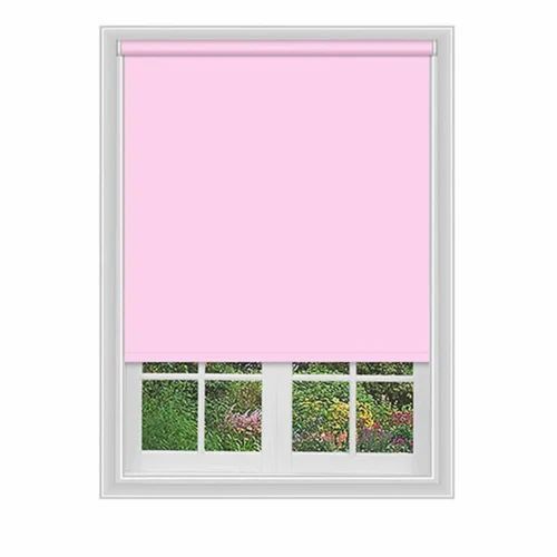 Light Pink Color Roller Blinds