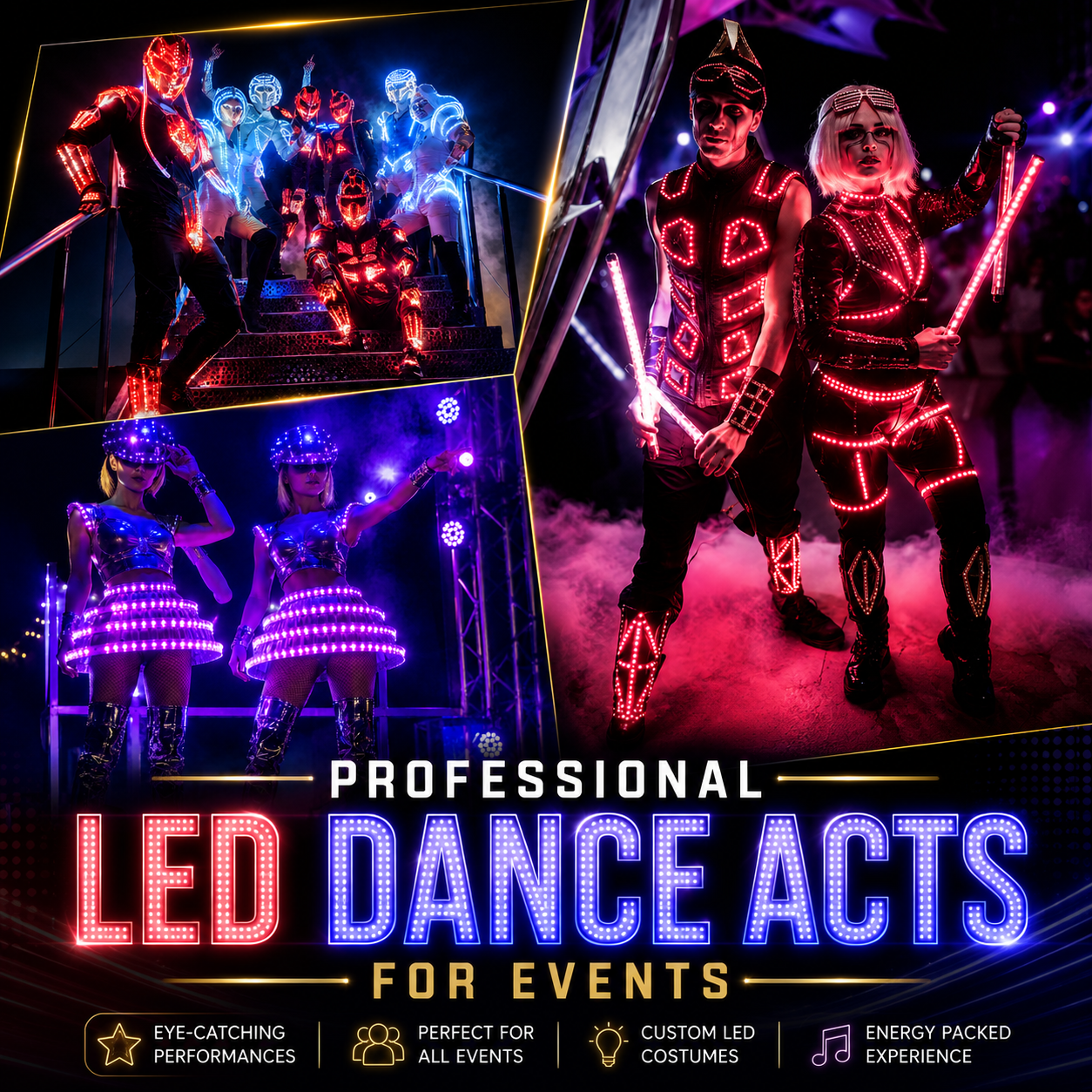 Professional Led Dance Acts For Events