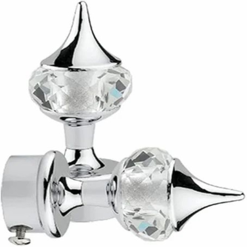 Silver Curtain Holder