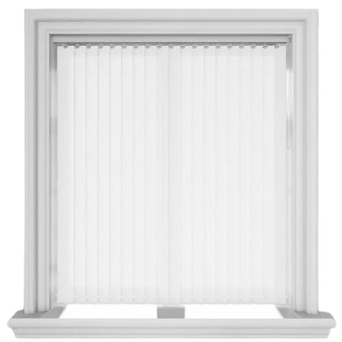 White Color Vertical Window Blinds