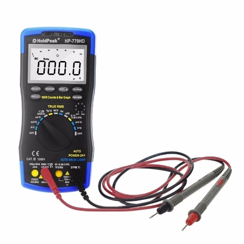 Autorange Digital Multi Meter - Color: Blue And Black