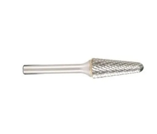 Ball Nose Conical Rotary Burr - Color: Silver