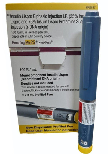 Humalog Monocomponent Insulin Lispro Pen - Life Span: 2029