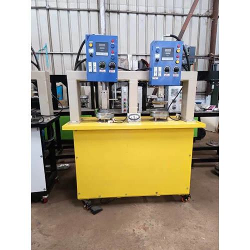 Hydraulic Fully Automatic Double Die Paper Plate Making Machine