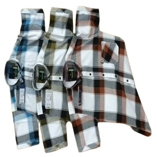 Men Check Shirts