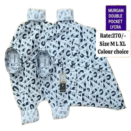 Men Cotton Printed Shirt