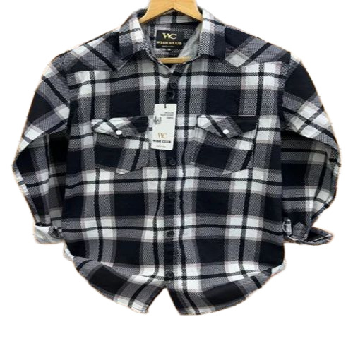 Men Soft Check Shirts - Cotton, Full Sleeves, Multicolor | Breathable, Attractive Look, Washable, No Fade