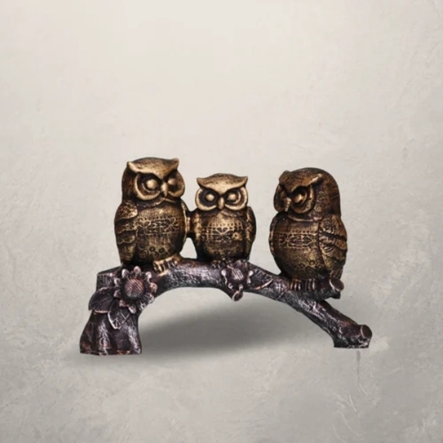 Resin Owl Statue - Product Type: Sculpture