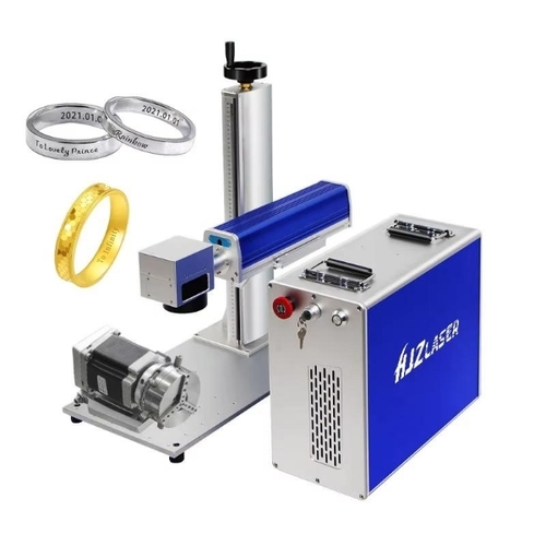 Rotary Portable Model Fiber Laser Machine