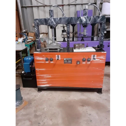 Semi Automatic Double Die Paper Plate Making Machine