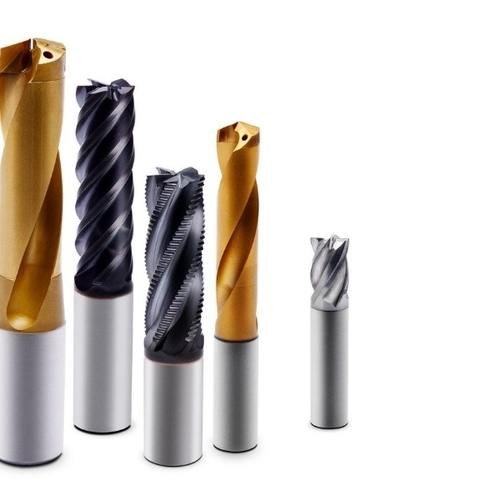 Solid Carbide End Mills - Color: Comes In Various Colors