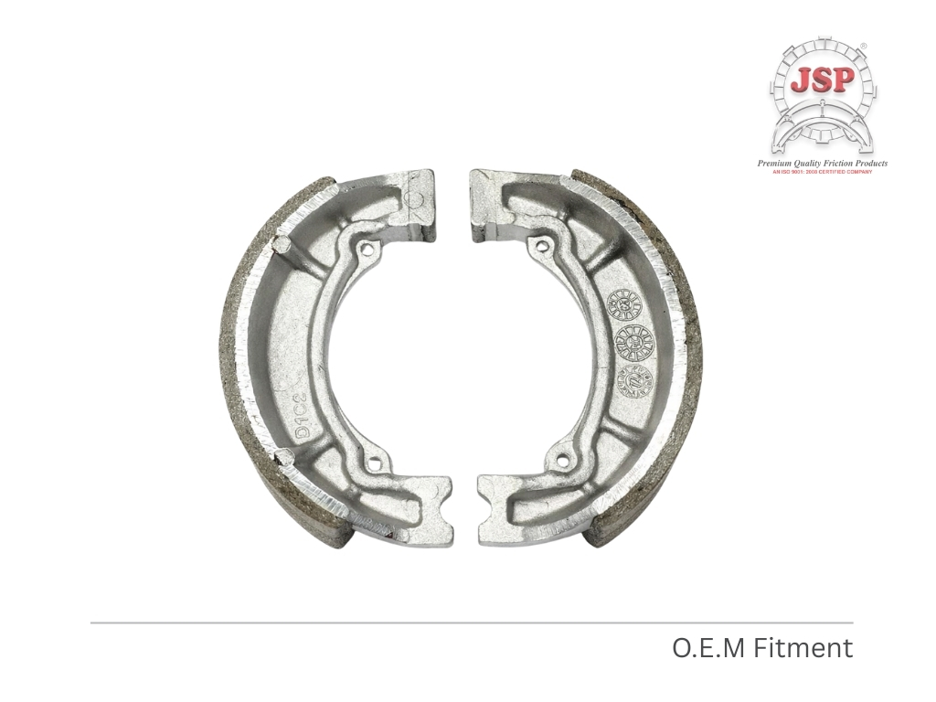 Bajaj Platina Kb4S Brake Shoe - Dimension (L*W*H): 100.6 X 30 Millimeter (Mm)