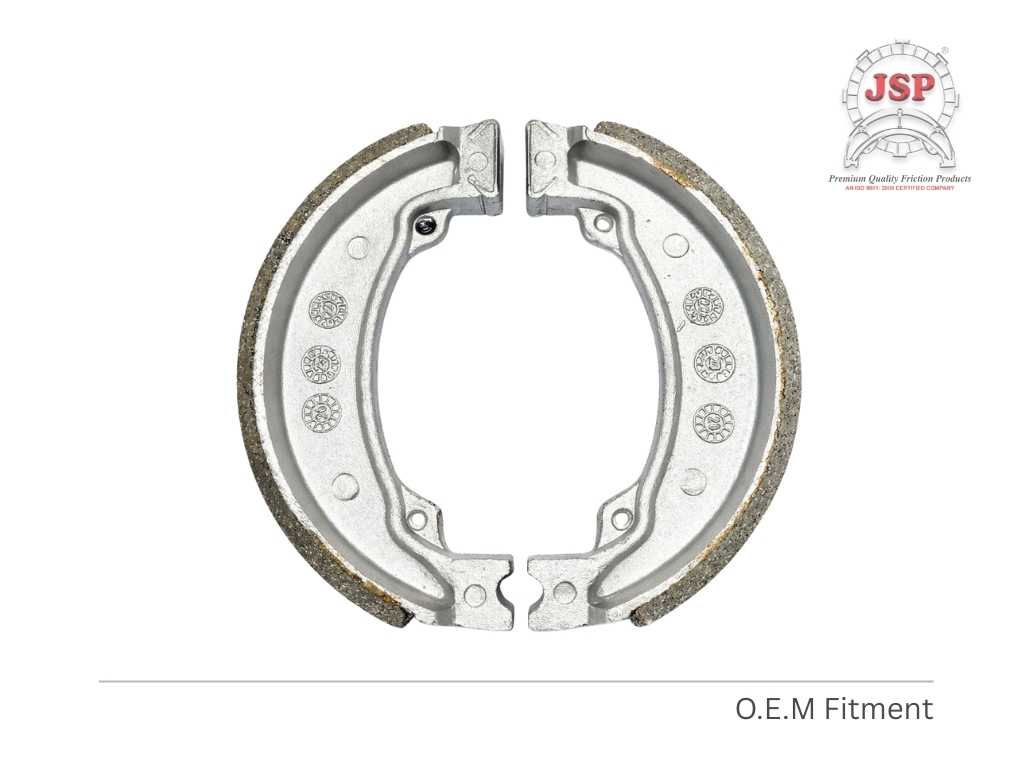Hero Splendor Front Brake Shoe - Features: High Friction Stability