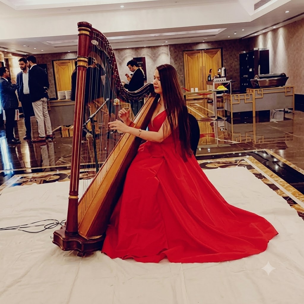 International Harp Player Corporate Event
