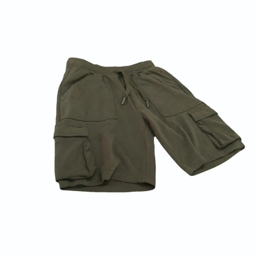 Olive Green Men Cotton Shorts