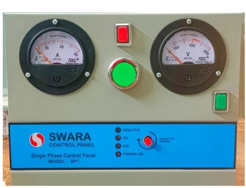 Swara Single Phase Sp1 Control Panel