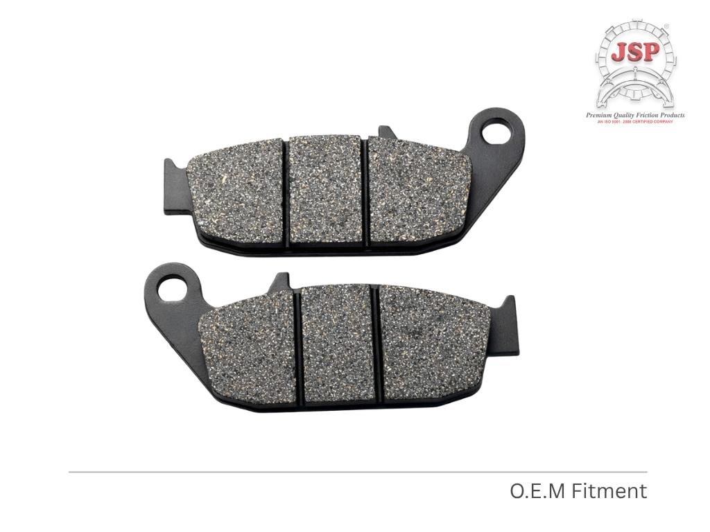 Tvs Apache Rtr Rear Disc Brake Pad - Material: Semi-Metallic